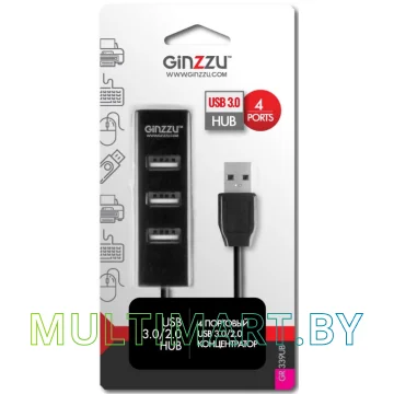 USB-хаб Ginzzu GR-339UB картинка 2